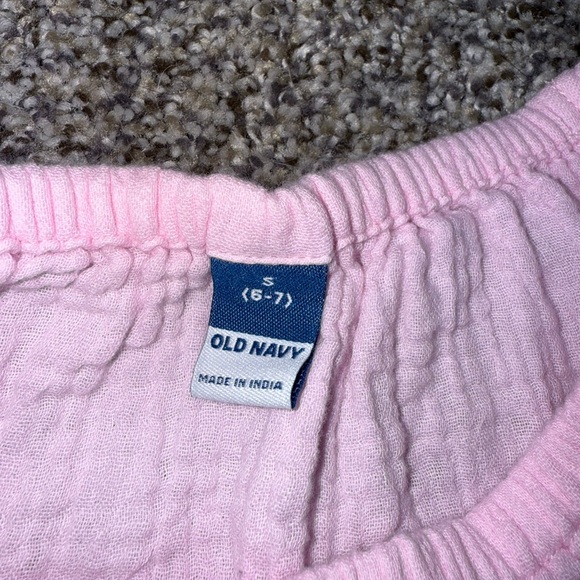Old navy light pink puff sleeve top - Picture 5 of 5